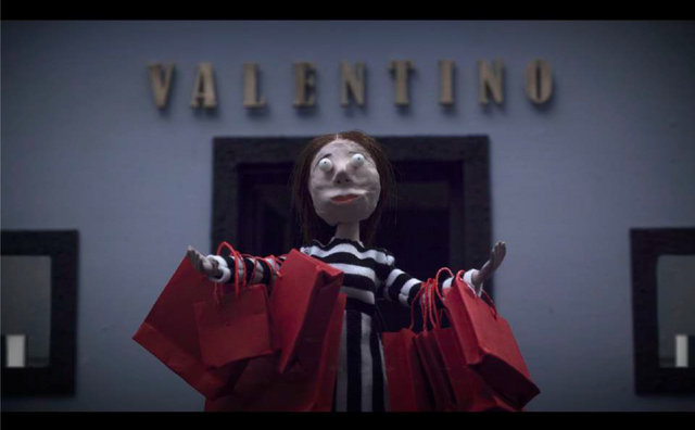 VALENTINO BLACK AND WHITE